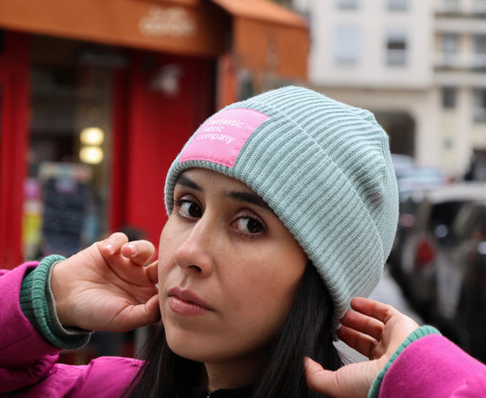 Fisherman beanie - Aloe green