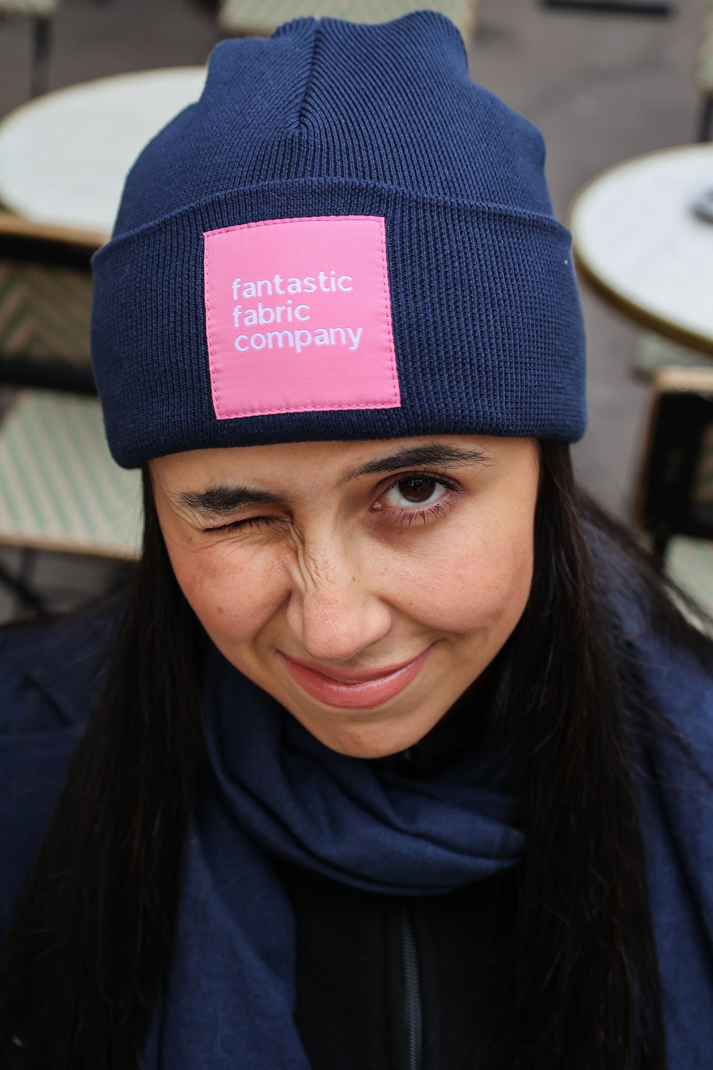 Classic beanie - Navy blue